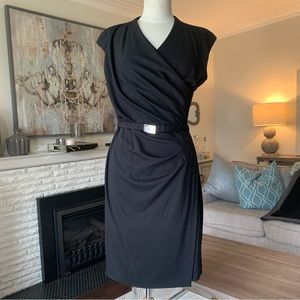 Ralph Lauren Black V-neck Dress
